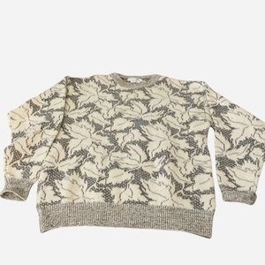 Vtg Christian Dior Wool Sweater